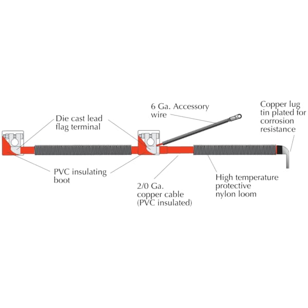 Ford Powerstroke Diesel Cable, 108"